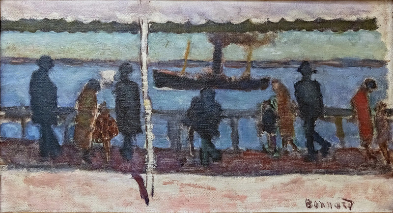 La Passeggiata lungo il fiume - Pierre Bonnard