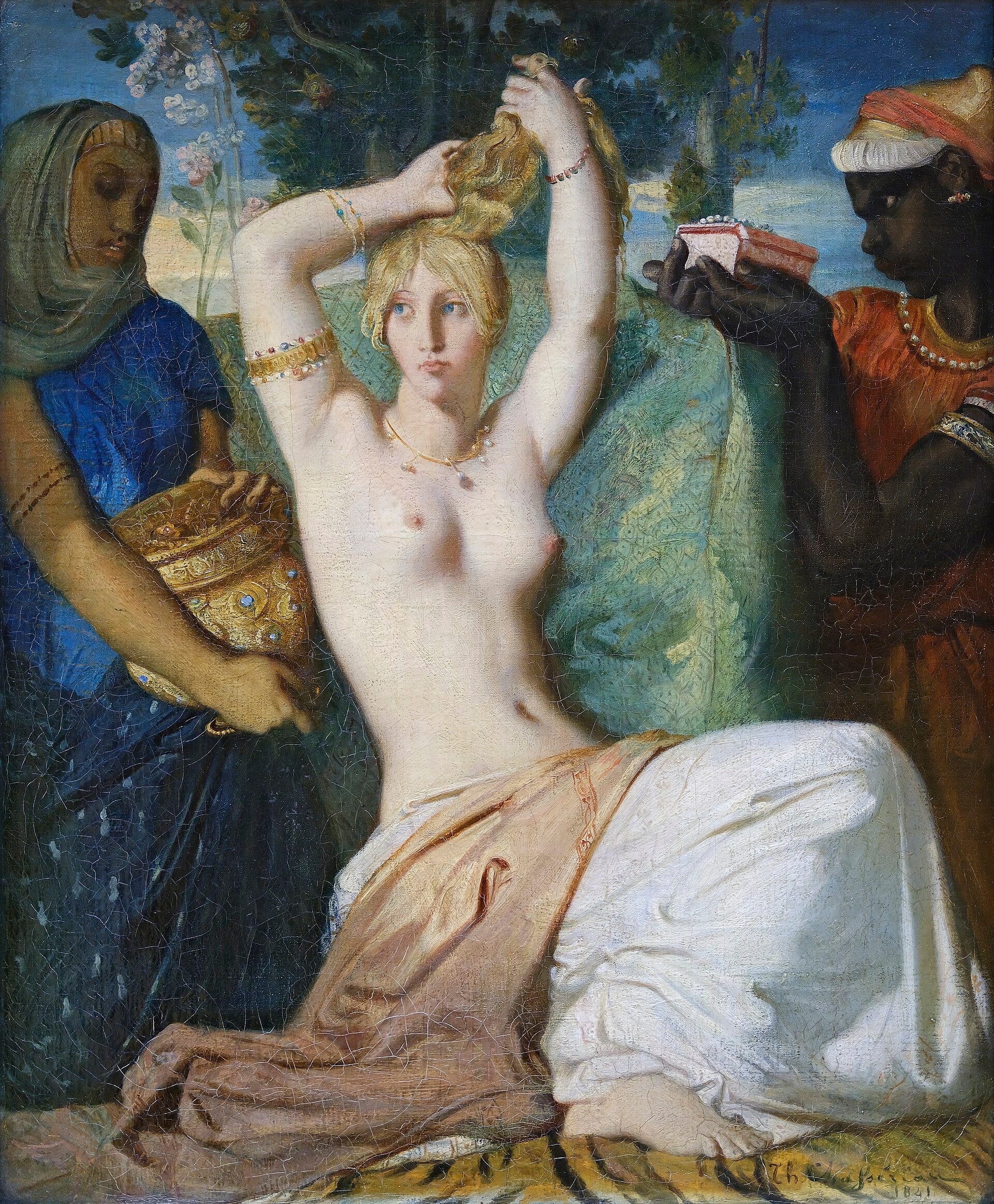 La Toilette d’Esther - Théodore Chassériau - Alpha Reproduction