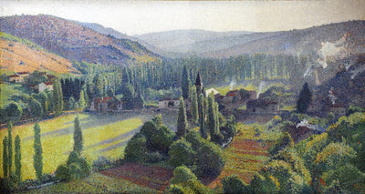 Labastide-du-Vert al mattino - Henri-Jean Guillaume Martin