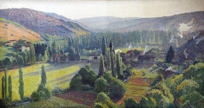 Labastide-du-Vert al mattino - Henri-Jean Guillaume Martin