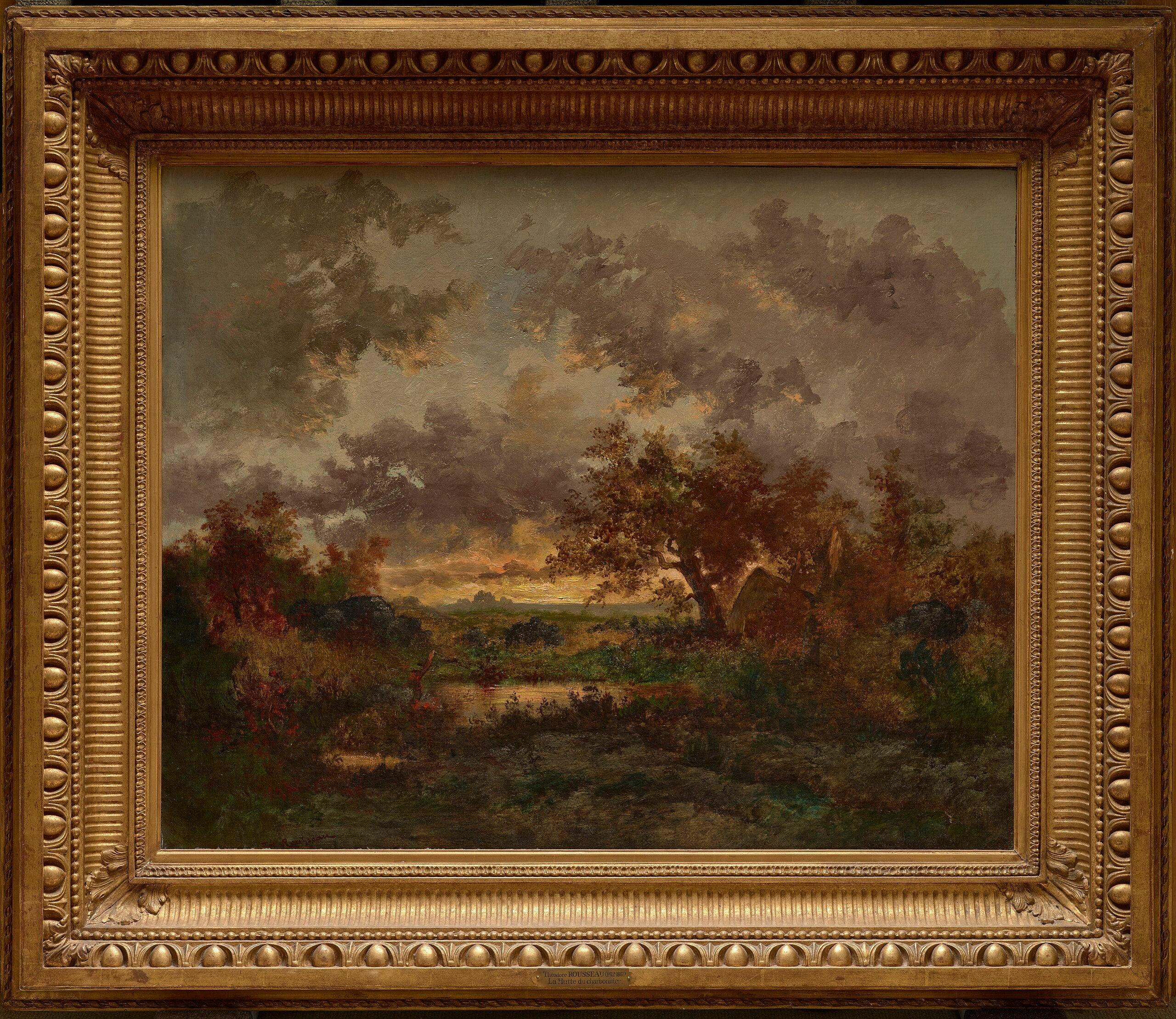 La capanna del carbonaio - Théodore Rousseau