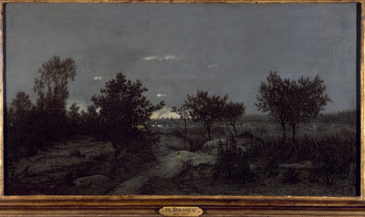 La campagna all'alba - Théodore Rousseau