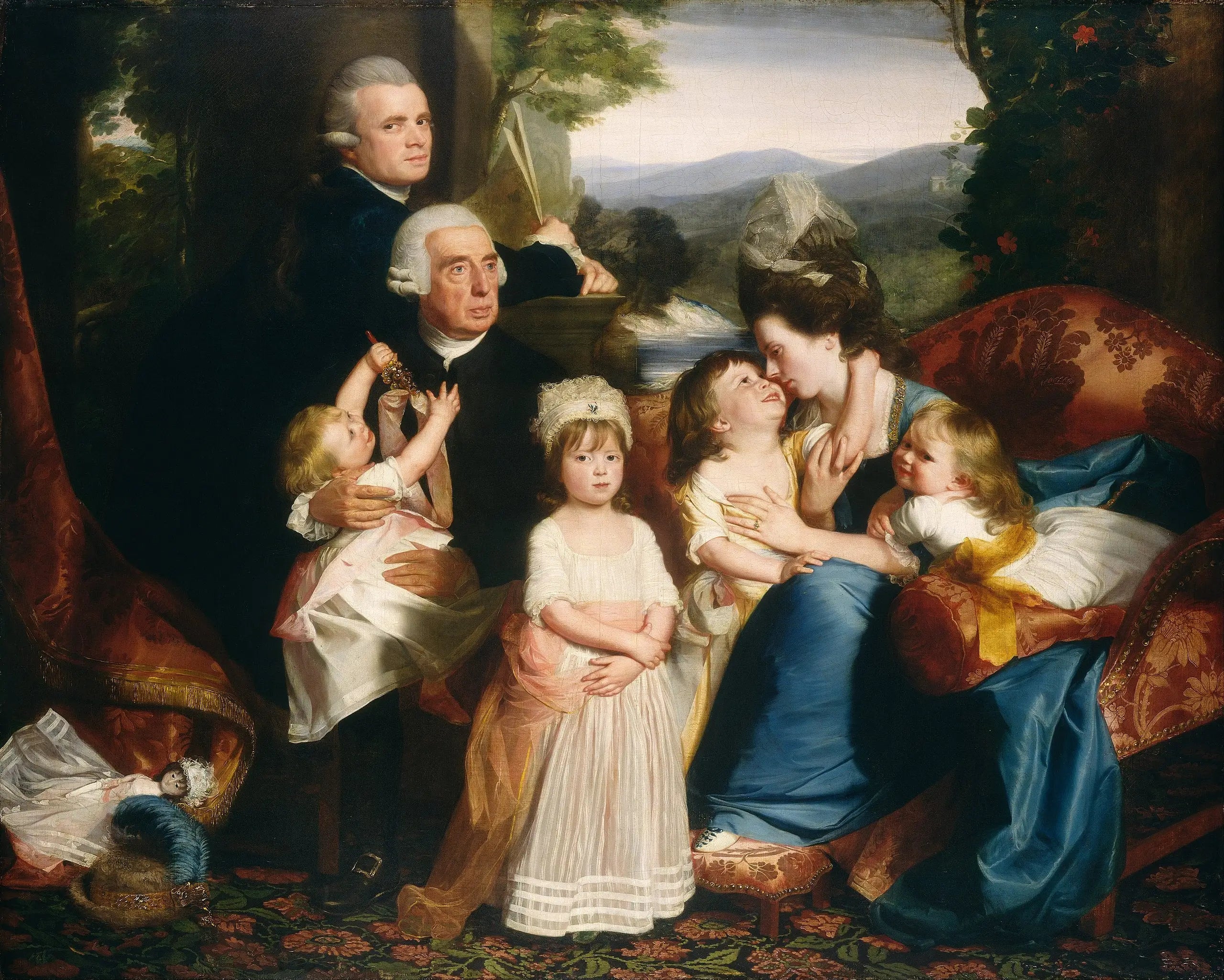 La famille Copley - John Singleton Copley - Alpha Reproduction