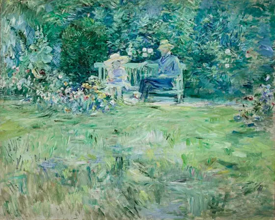 La lezione nel giardino - Berthe Morisot