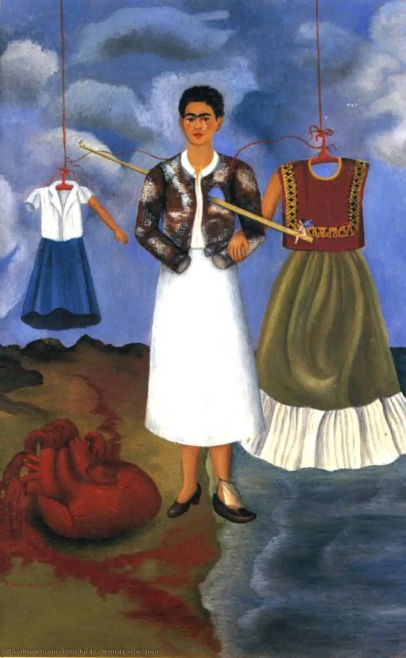 La memoria o il cuore - Frida Kahlo
