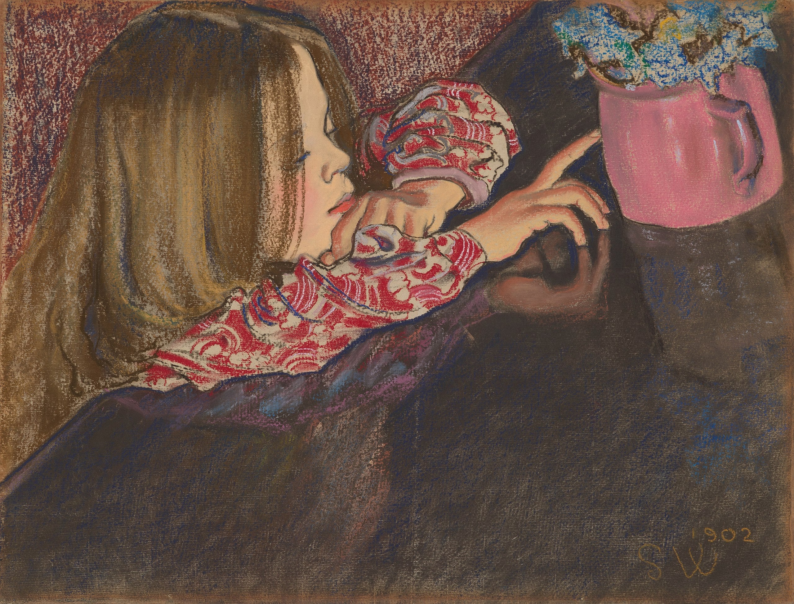 La piccola Elena con il vaso - Stanisław Wyspiański