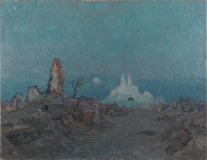 La strada sottostante, Hangard - Maurice Galbraith Cullen