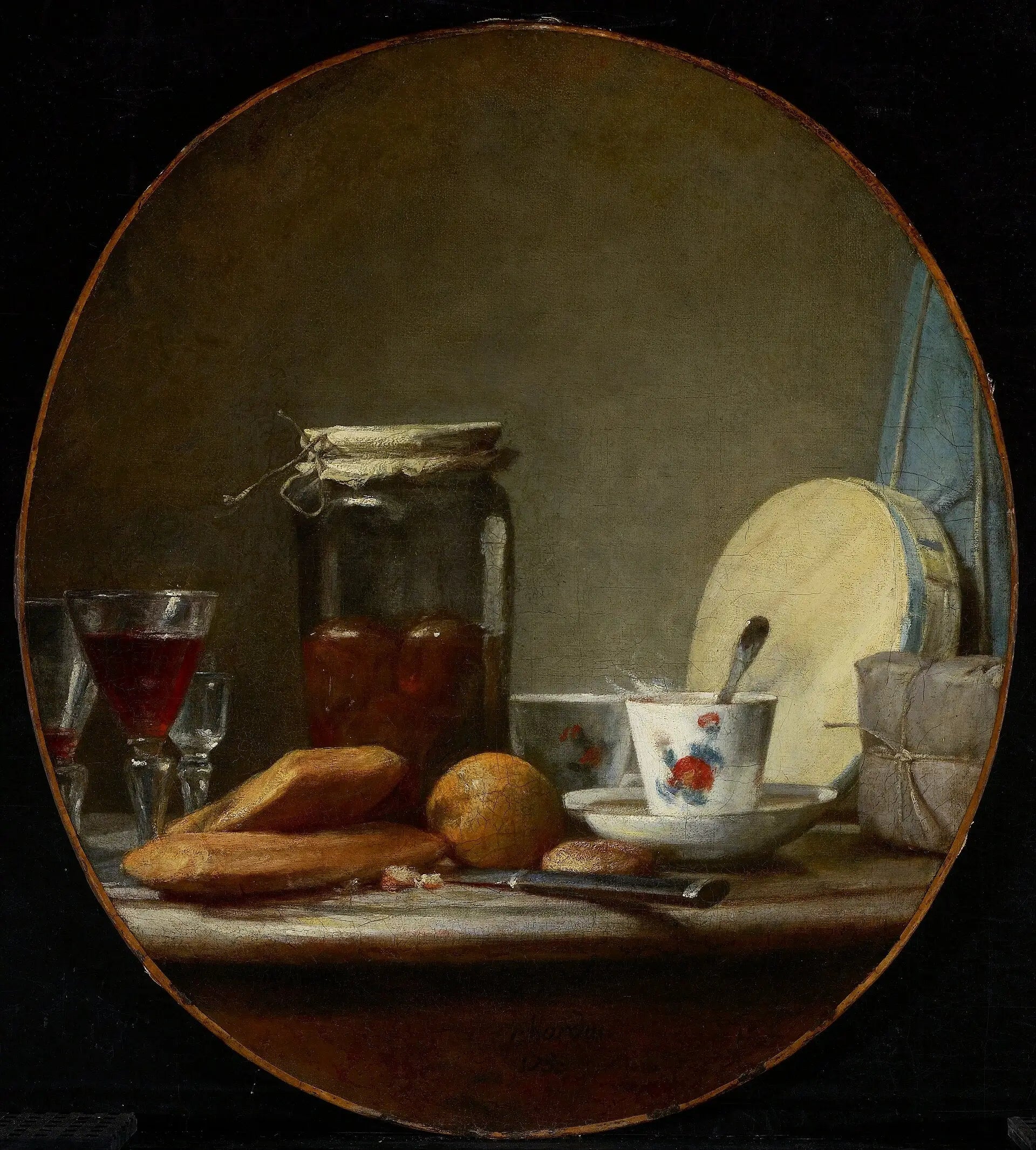 Le Bocal d’abricots - Jean Siméon Chardin - Alpha Reproduction