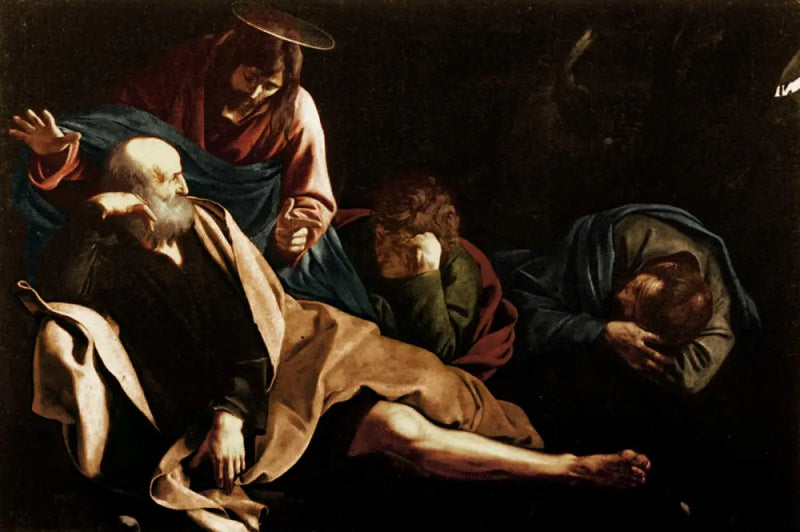 Il Cristo sul monte degli Ulivi - Caravaggio
