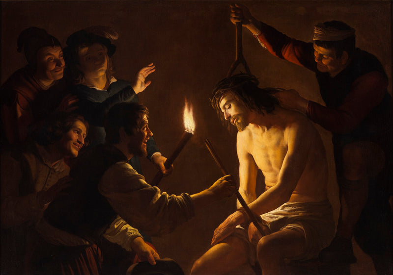 Il Cristo agli oltraggi - Gerrit van Honthorst