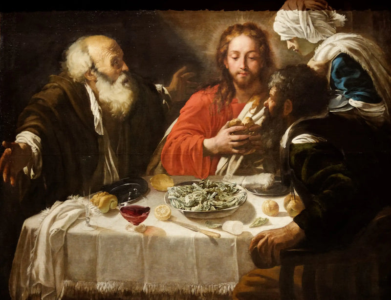 Cristo e i discepoli a Emmaus - Caravaggio