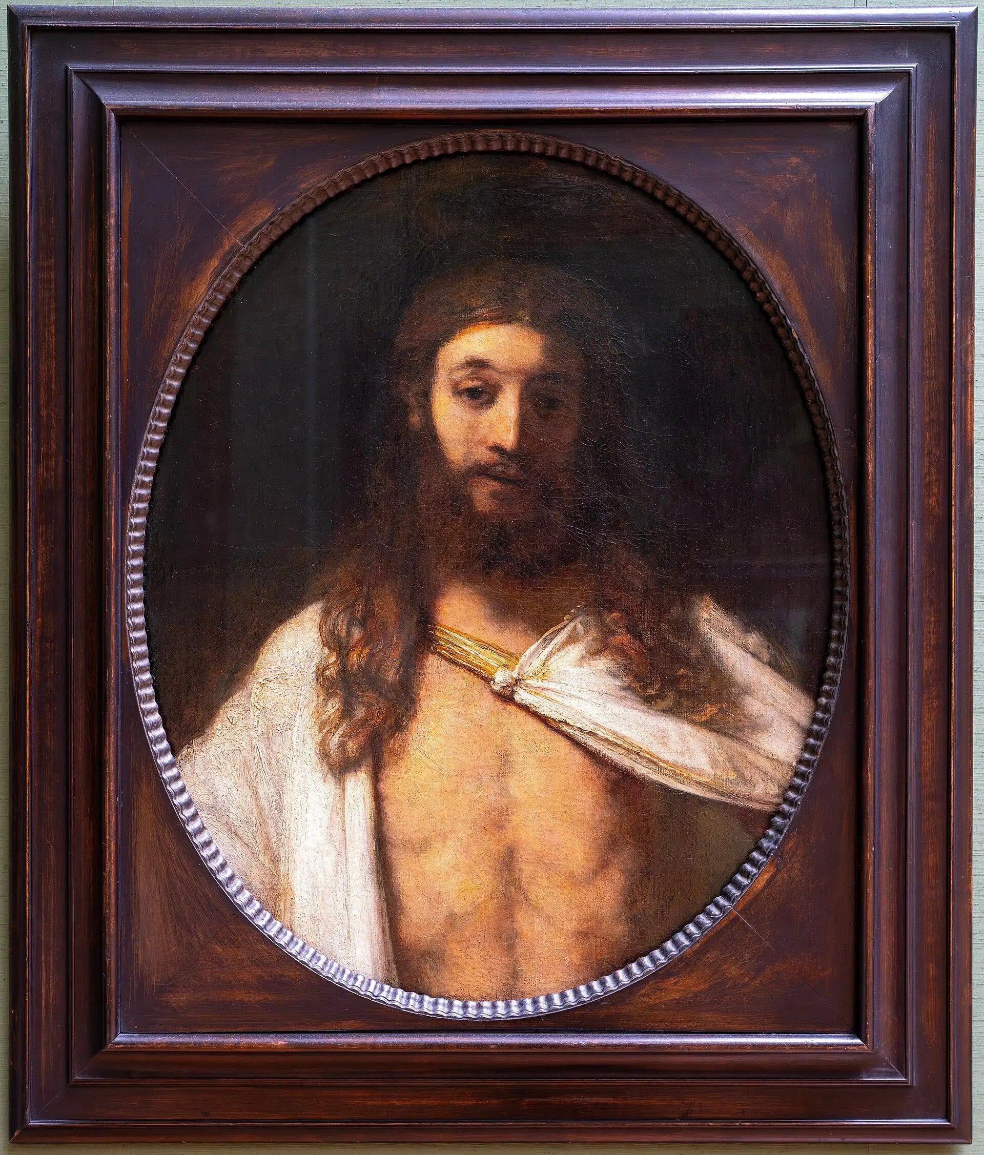 Reproduction du tableau « Le Christ ressuscité - Rembrandt » par Alpha Reproduction en peinture à l’huile