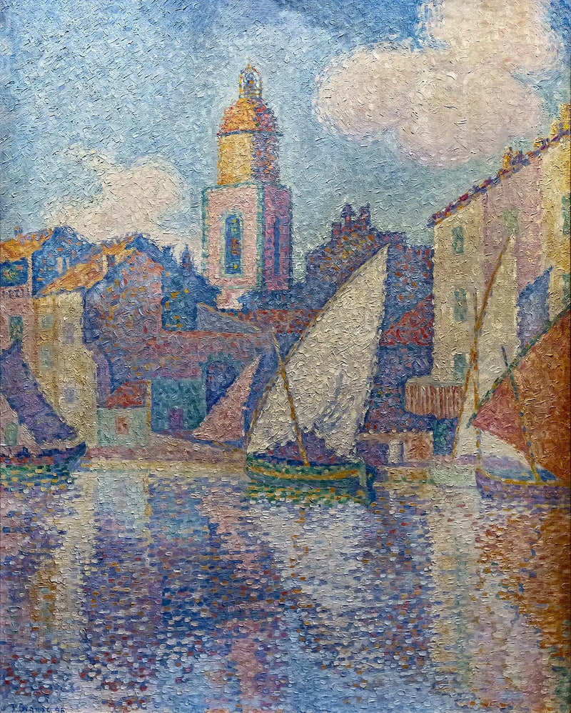 Il Campanile di Saint-Tropez - Paul Signac