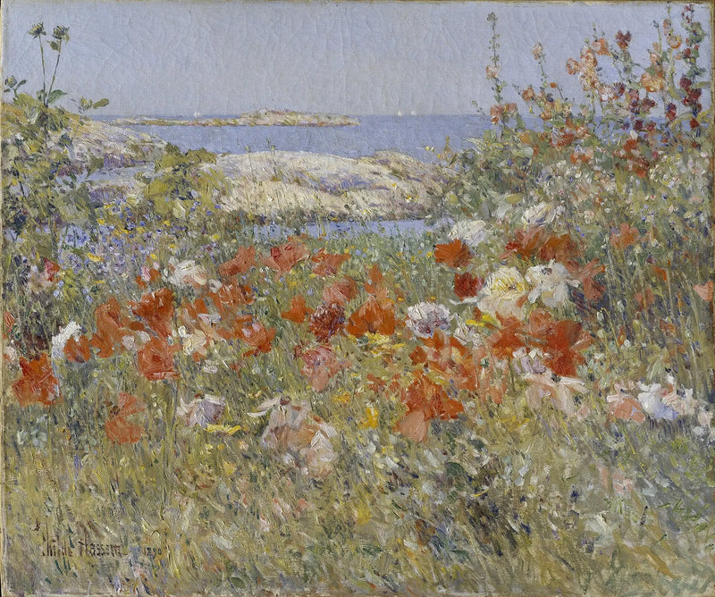 Il Giardino di Cecilia Thaxter, isole Shoals, Maine - Childe Hassam