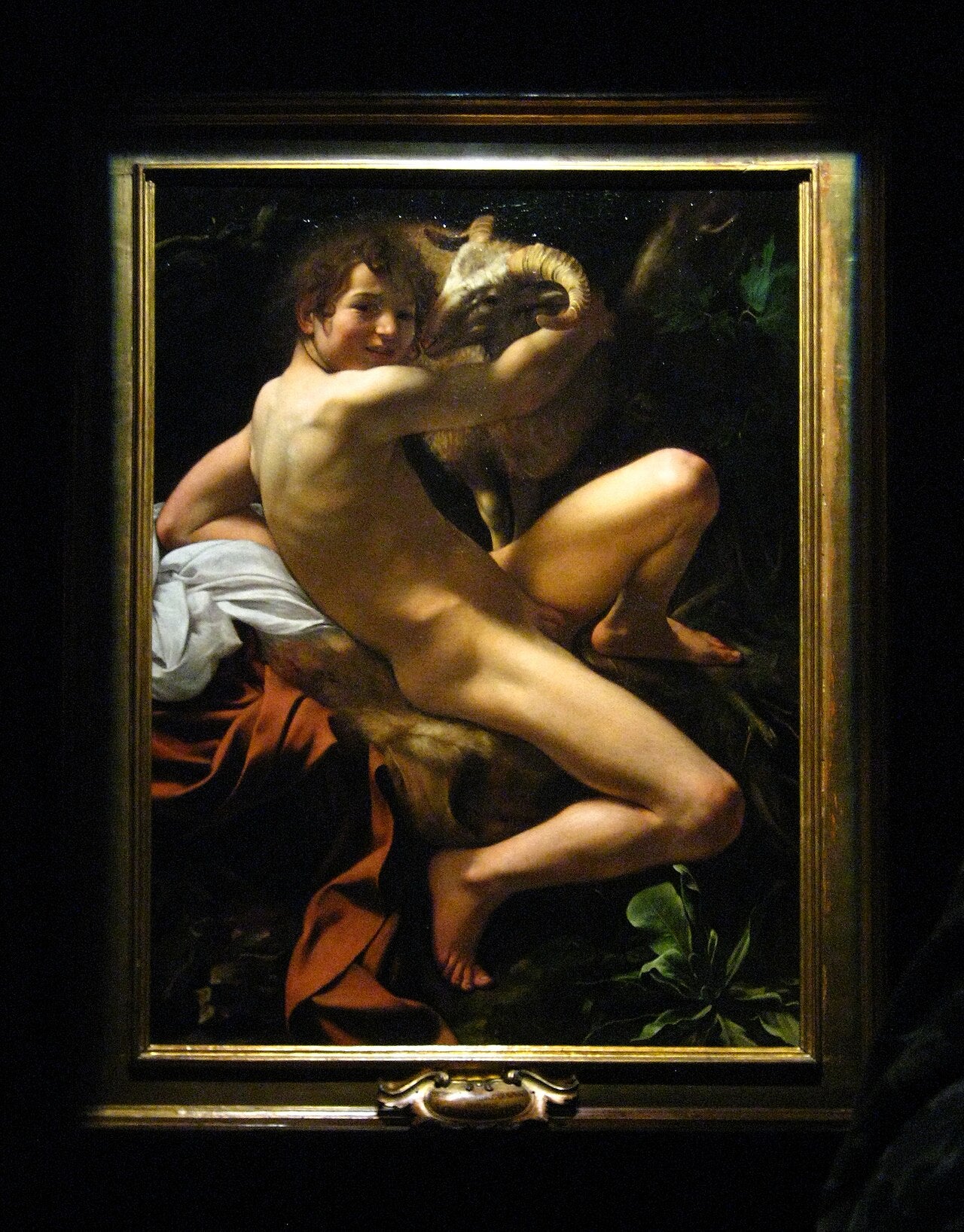 Il Giovane San Giovanni Battista con l'ariete - Caravaggio