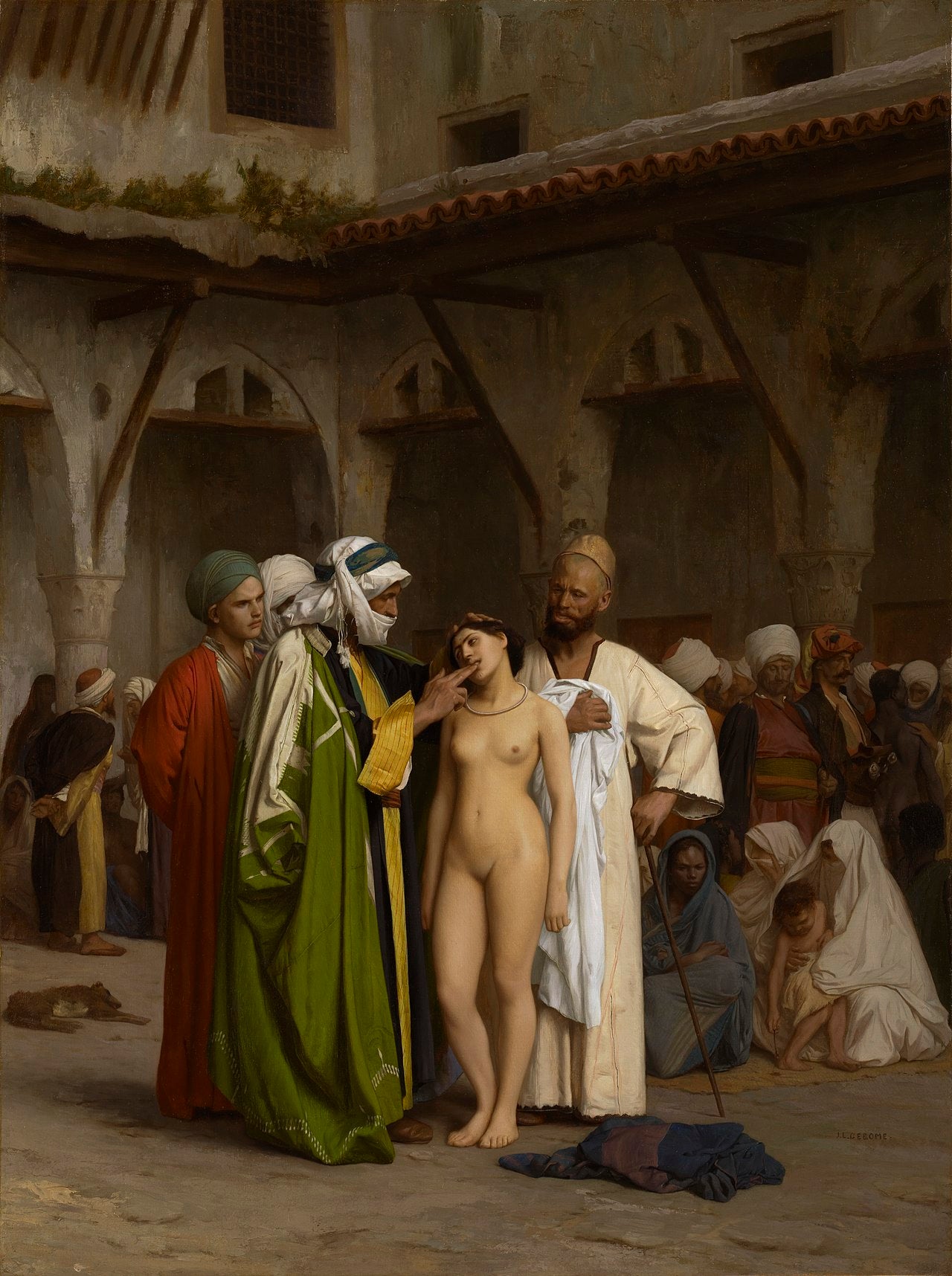 Il Mercato degli schiavi - Jean-Léon Gérôme