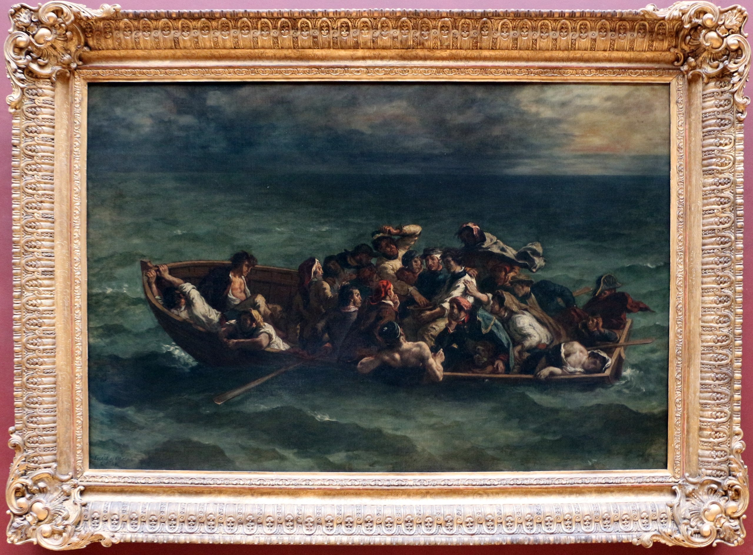 Il Naufragio di don Juan - Eugène Delacroix