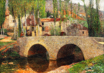 Il ponte di Labastide-du-Vert - Henri-Jean Guillaume Martin