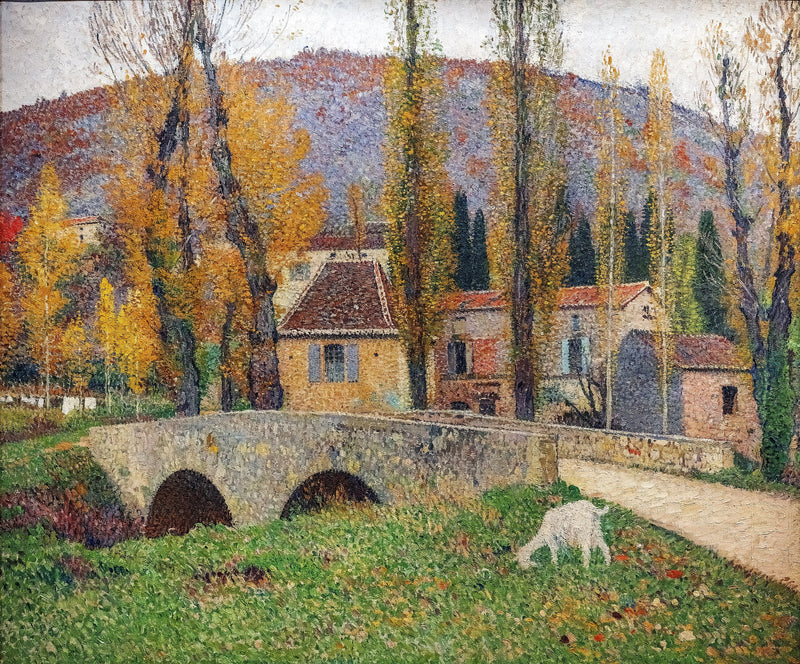 Il ponte Labastide-du-Vert - Henri-Jean Guillaume Martin
