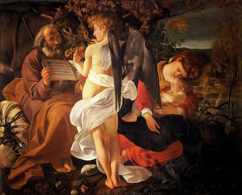 Il Riposo durante la fuga in Egitto - Caravaggio