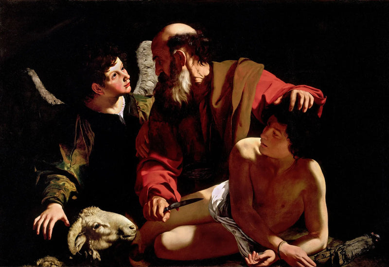Il Sacrificio di Isacco - Caravaggio