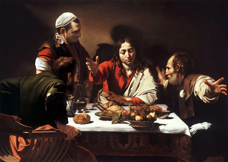 La Cena in Emmaus - Caravaggio