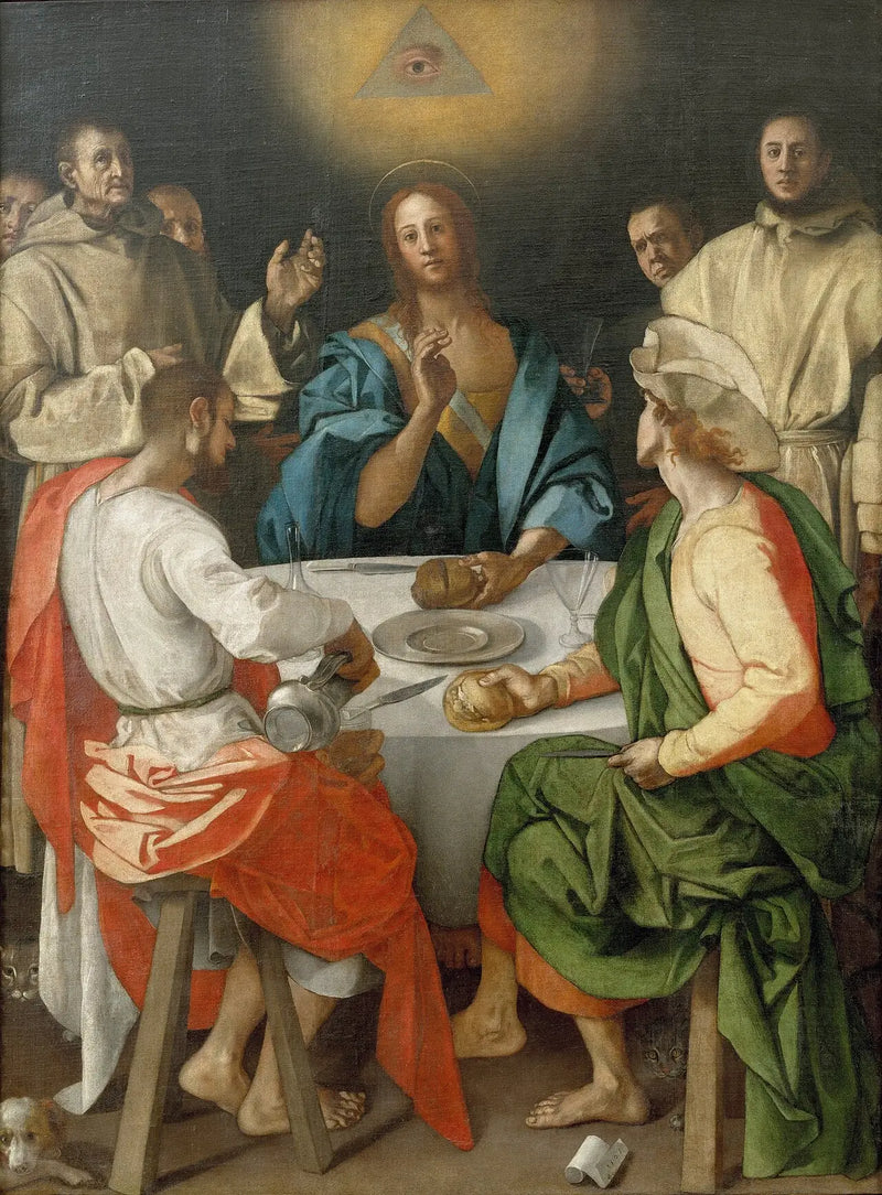 L'Ultima Cena a Emmaus - Pontormo