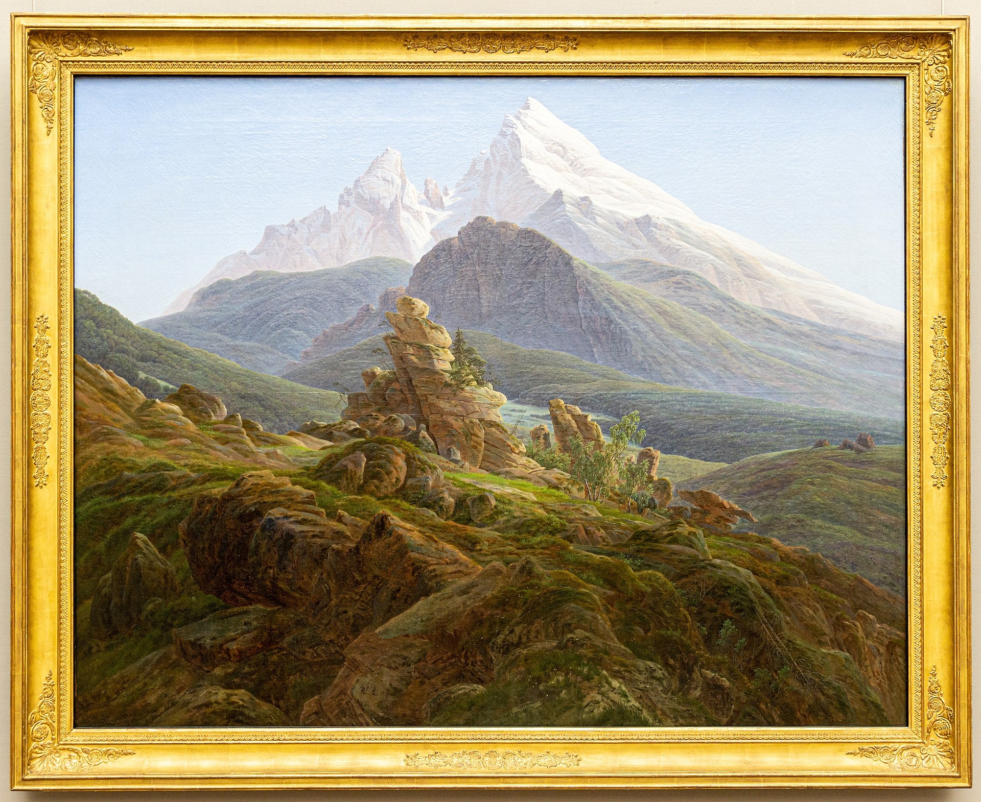 Il Watzmann - Caspar David Friedrich