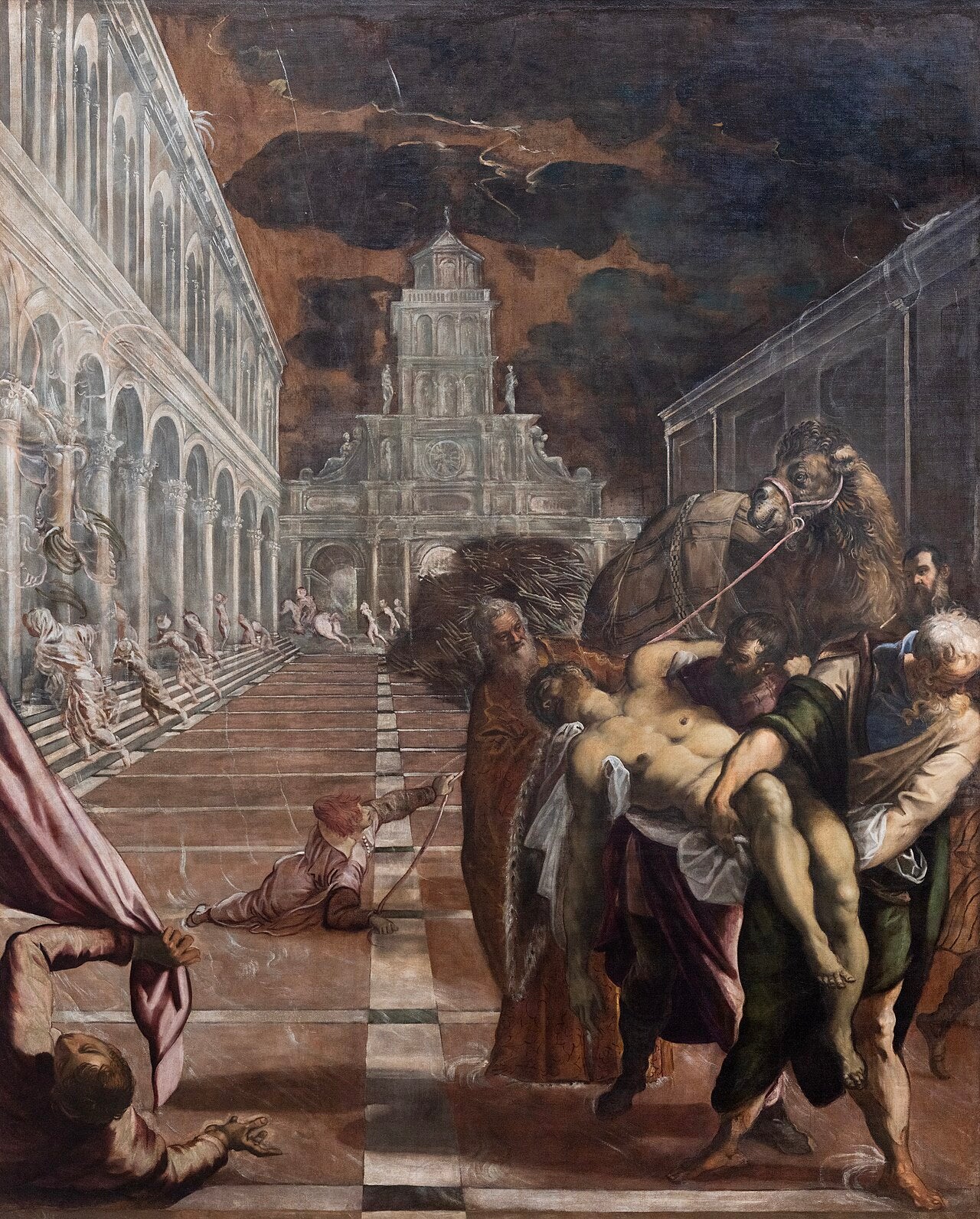 Le corps de saint Marc ramené à Venise - Jacopo Tintoretto - Alpha Reproduction