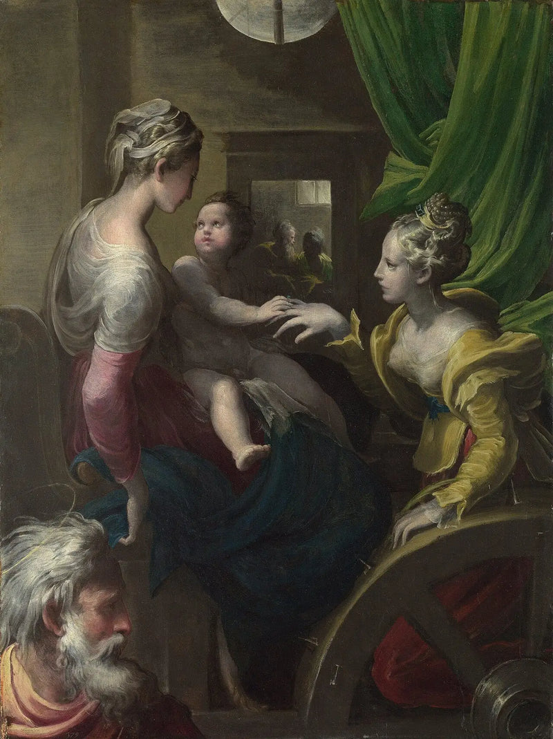 Il matrimonio mistico di Santa Caterina - Parmigianino
