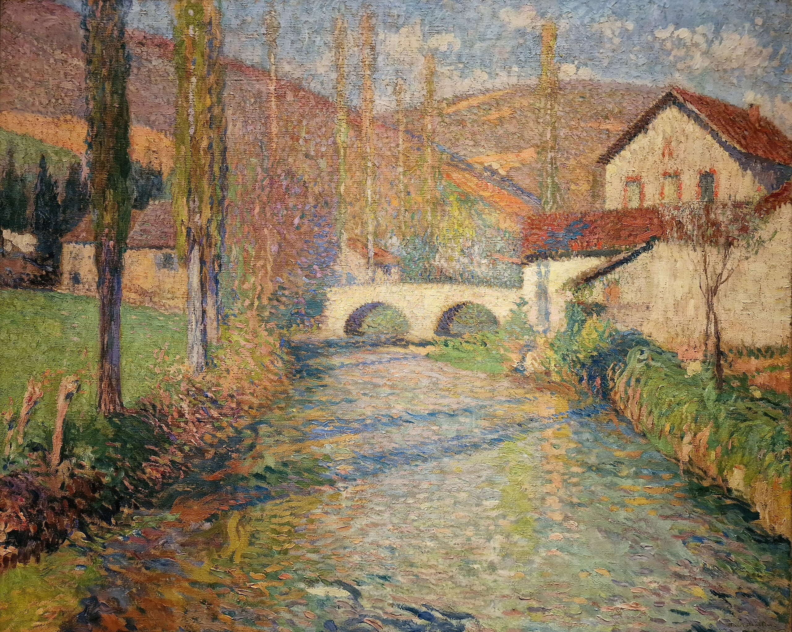 Il ponte di Labastide du Vert - Henri-Jean Guillaume Martin