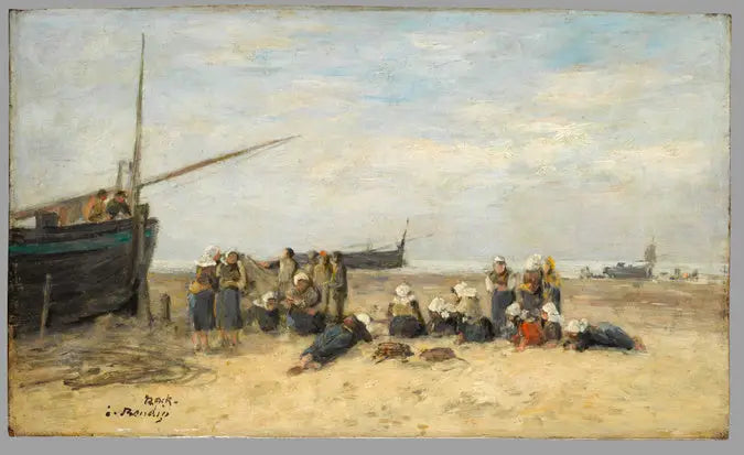 Le Berckoises - Eugène Boudin