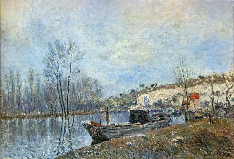 Le Sponde del Loing verso Moret - Alfred Sisley