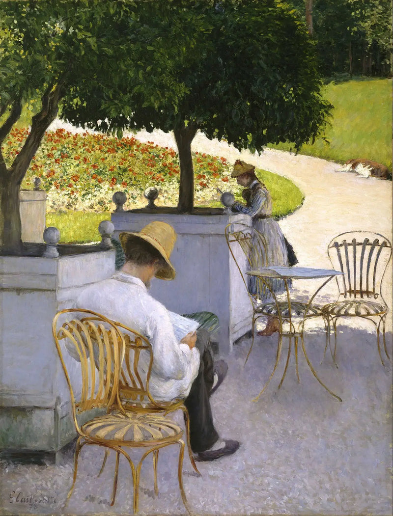 Gli Aranceri - Gustave Caillebotte