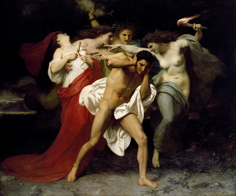 I Rimorsi - Bouguereau