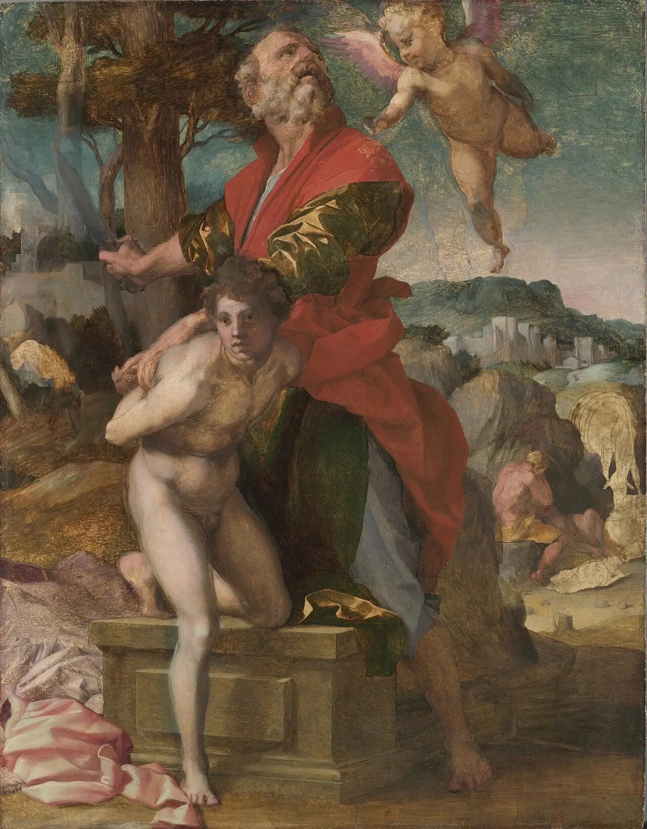 Le sacrifice d’Isaac - Andrea del Sarto - Alpha Reproduction