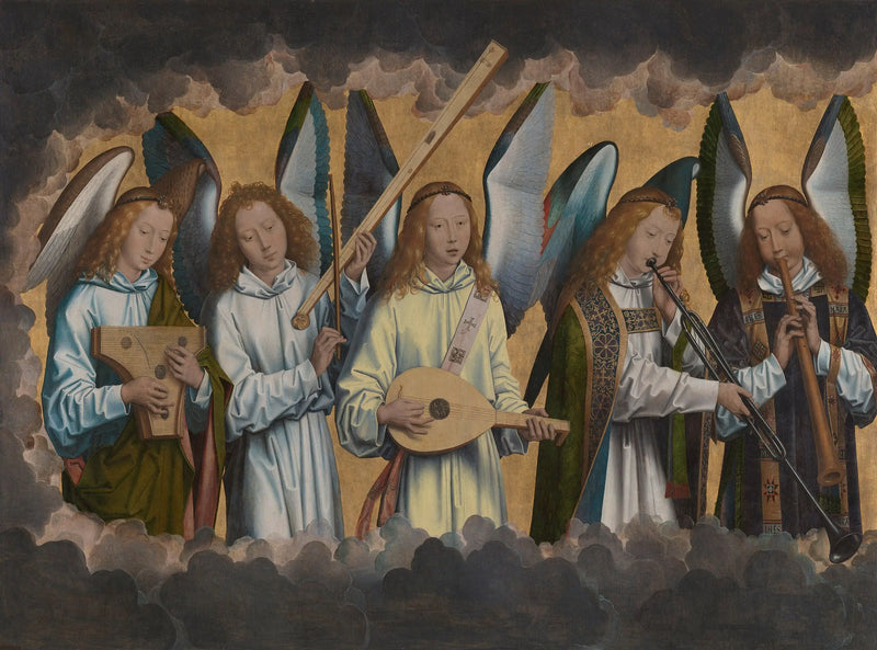 Gli angeli musicisti - Hans Memling