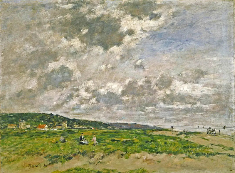 Le dune di Tourgeville - Eugène Boudin