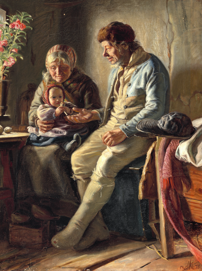 I nonni. -Michael Peter Ancher