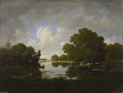 Le rive del fiume Bouzanne - Théodore Rousseau
