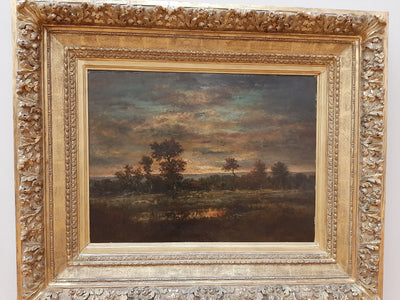 Stagno e margine del bosco - Théodore Rousseau