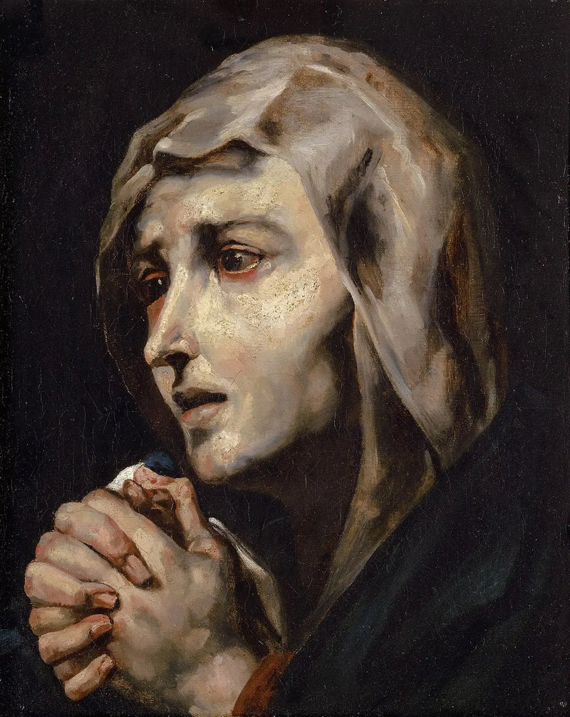 Mater dolorosa, copia d'après Ribera - Théodore Géricault