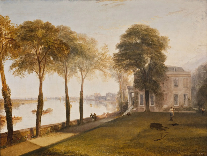 Mortlake Terrace: Mattina d'estate precoce - J. M. W. Turner
