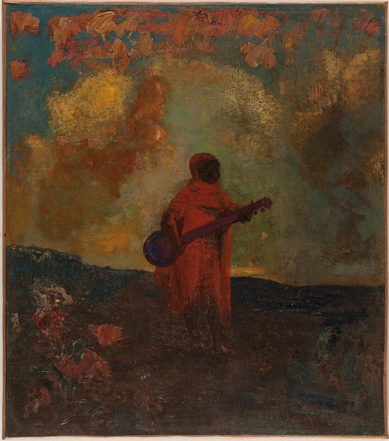 Musicista arabo - Odilon Redon