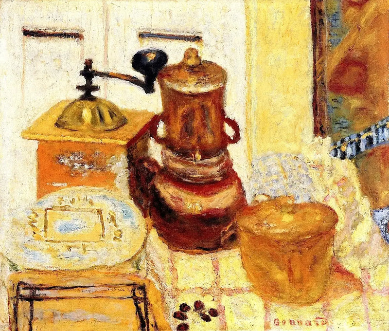 Natura morta: il mulino da caffè - Pierre Bonnard