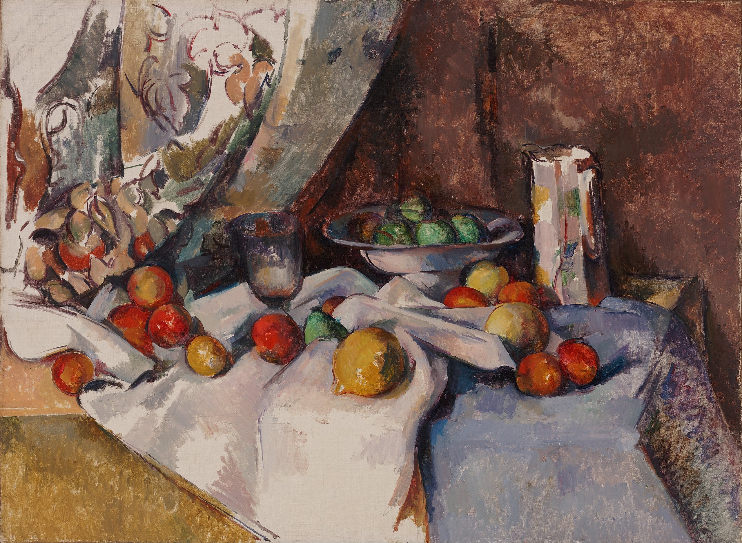 Reproduction du tableau « Nature morte aux pommes - Paul Cézanne » par Alpha Reproduction en peinture à l’huile
