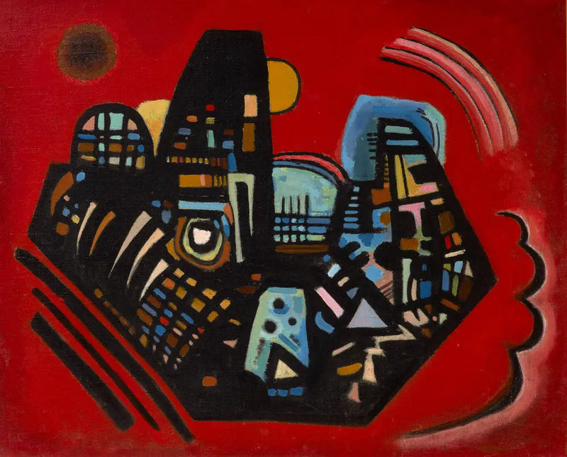 Nero-Rosso - Vassily Kandinsky