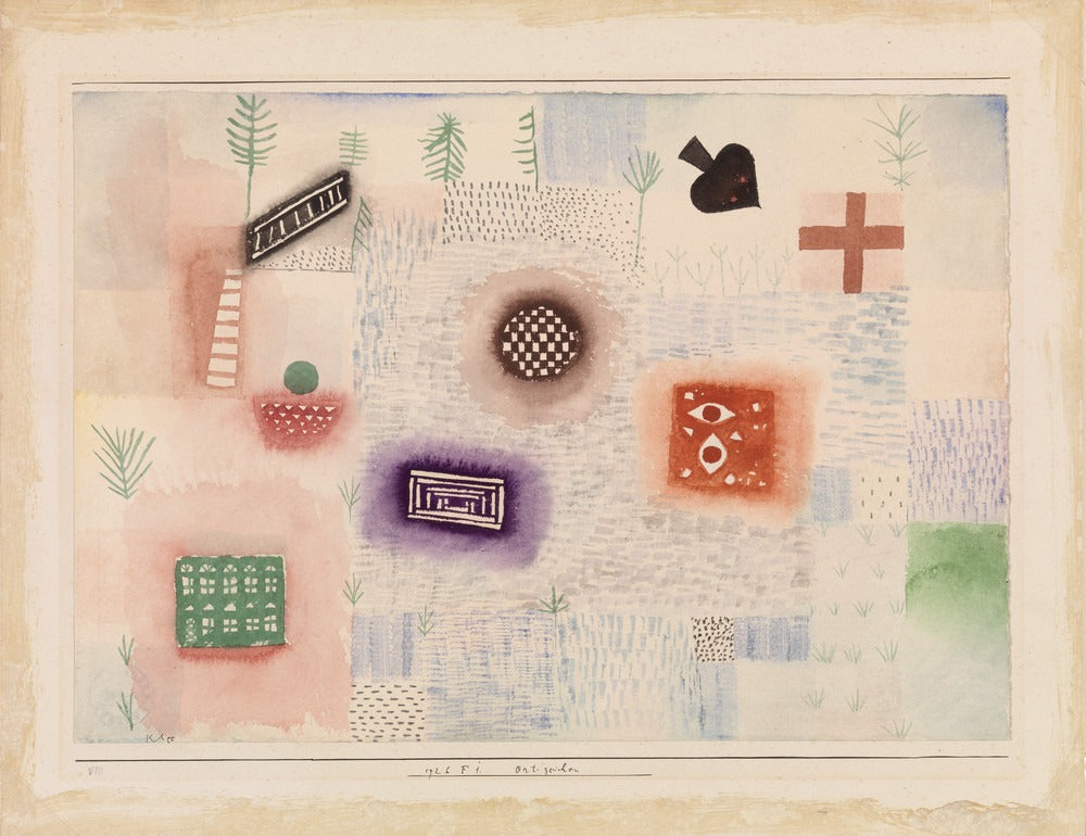 Pannelli di localizzazione (Ort-Zeichen) - Paul Klee