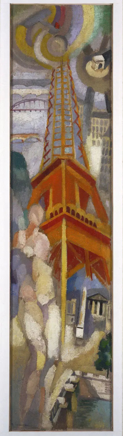 Parigi, Donna e Torre Eiffel - Robert Delaunay