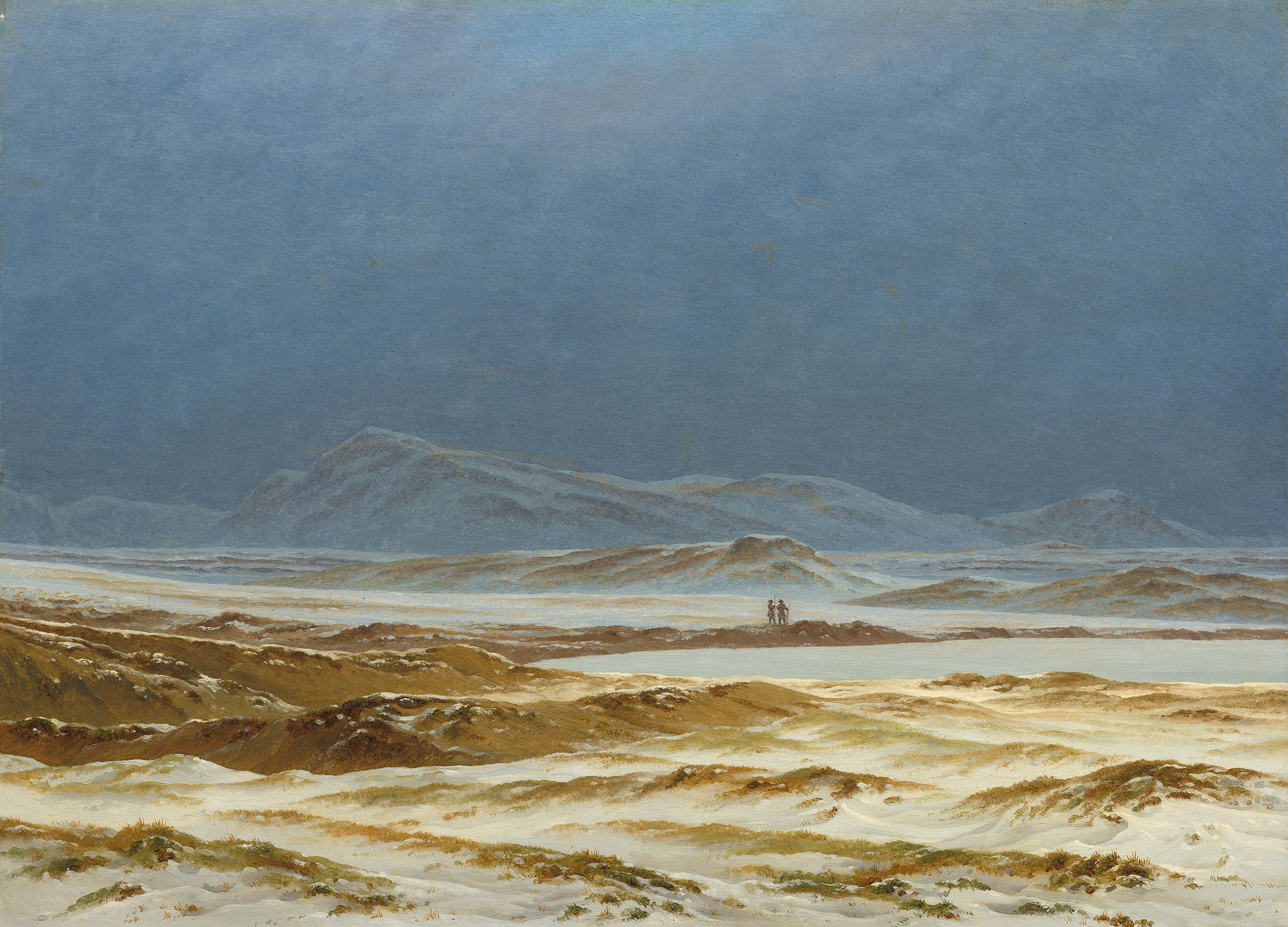Paesaggio nordico, primavera - Caspar David Friedrich